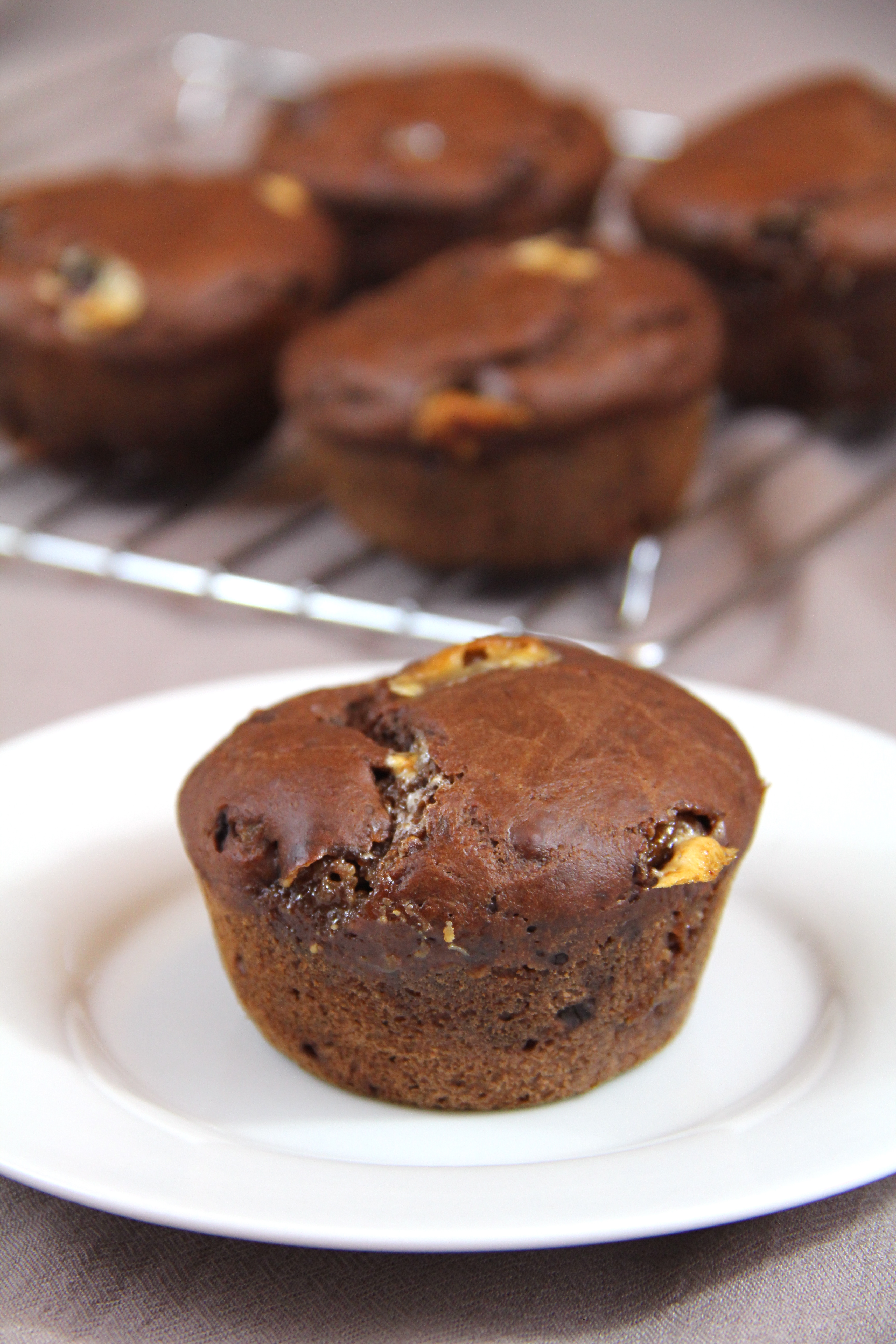 rocky road muffins