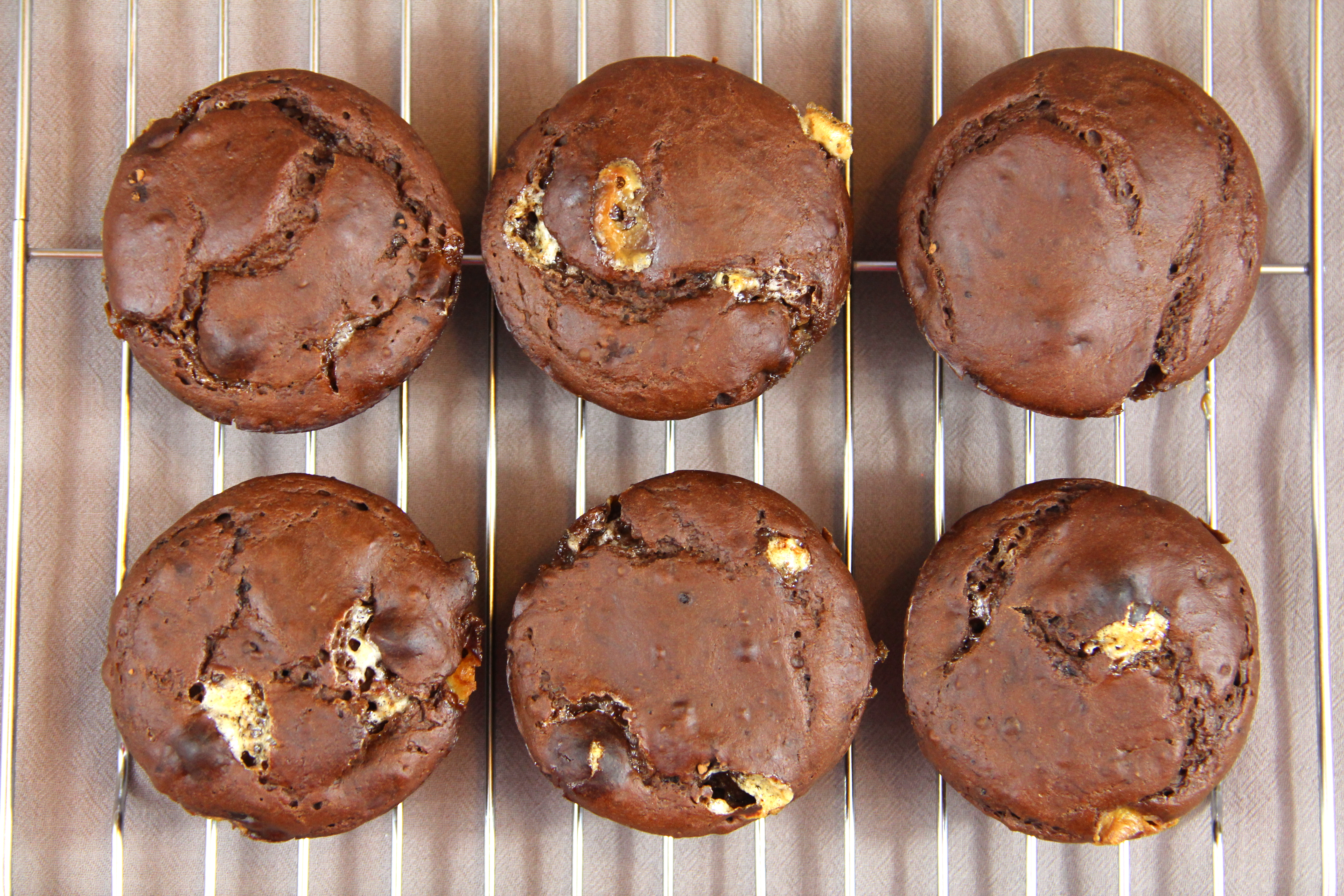 rocky road muffins