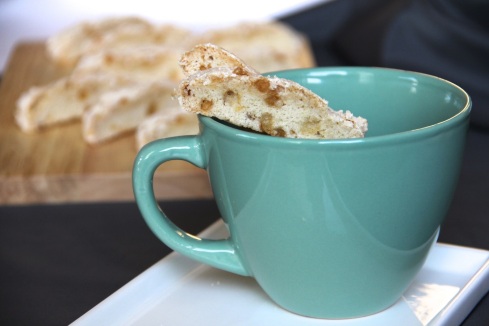 double ginger biscotti